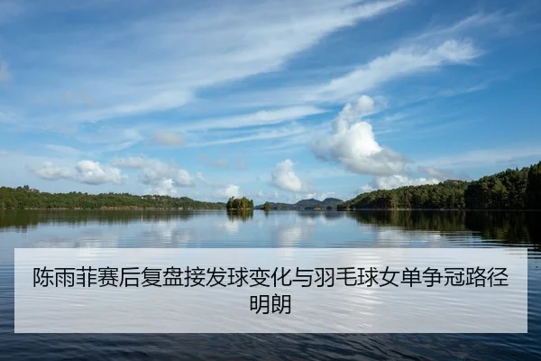 陈雨菲赛后复盘接发球变化与羽毛球女单争冠路径明朗